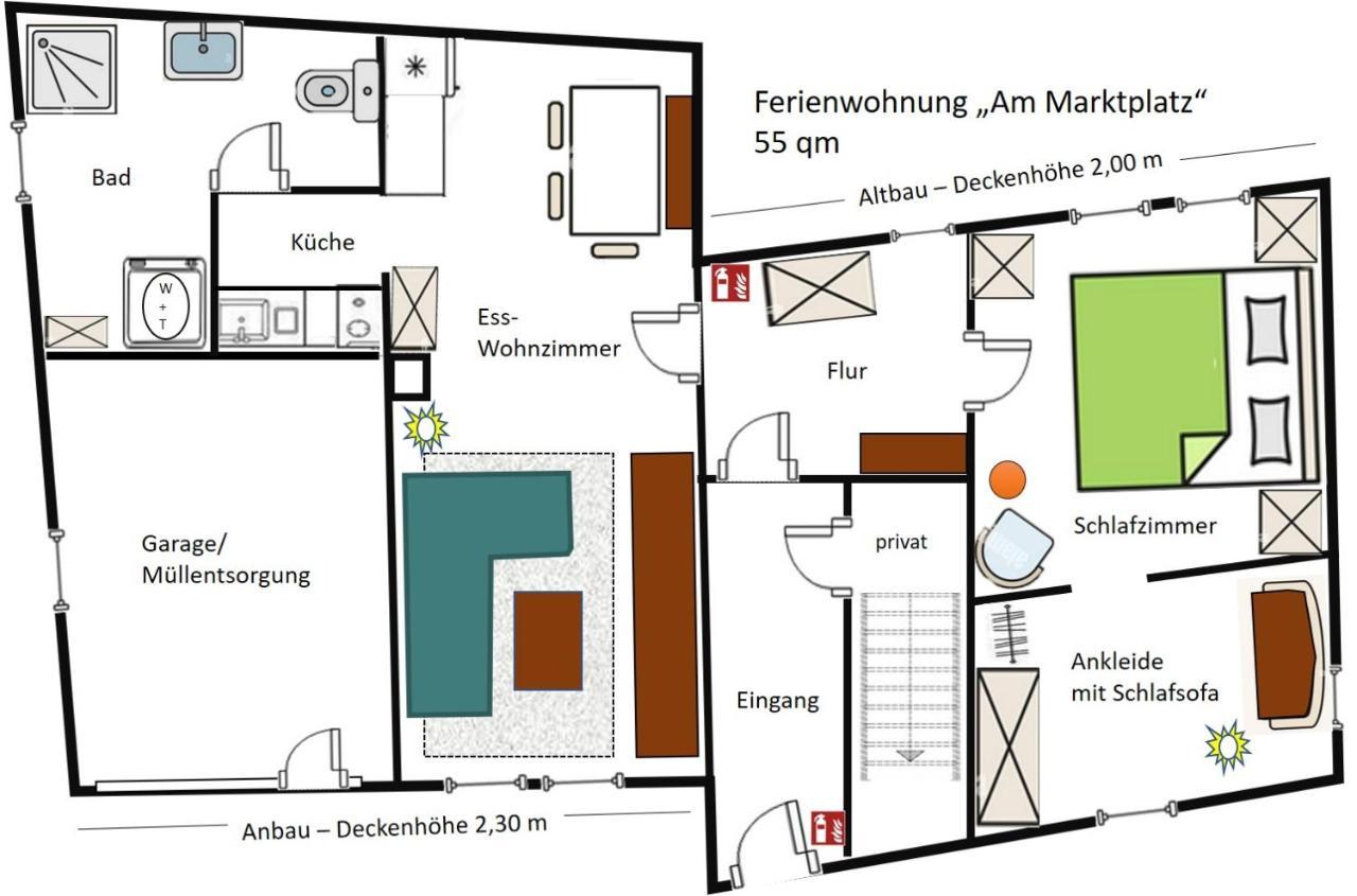 Ferienhaus Am Marktplatz Oberheimbach Esterno foto